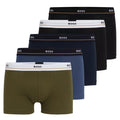 Boss Trunk Boxer 5-Pack Groen/Blauw/Navy/Zwart