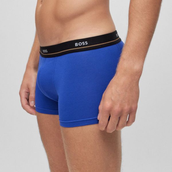 Boss Trunk Boxer 5-Pack Rood/Navy/Zwart/Blauw
