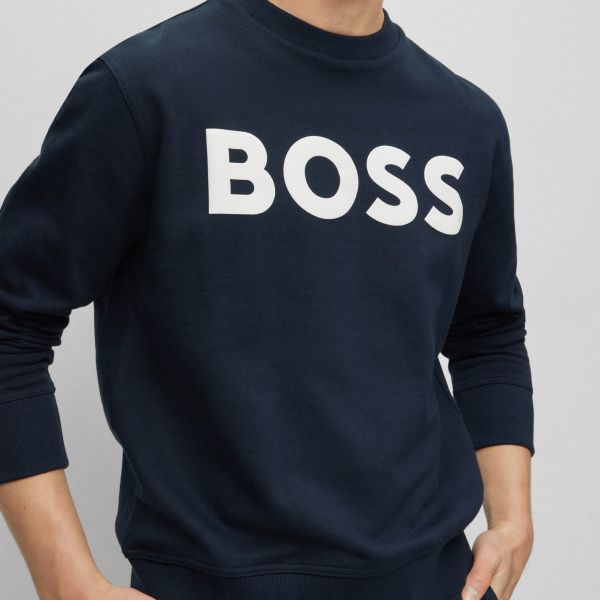 Boss WeBasic Sweater Navy