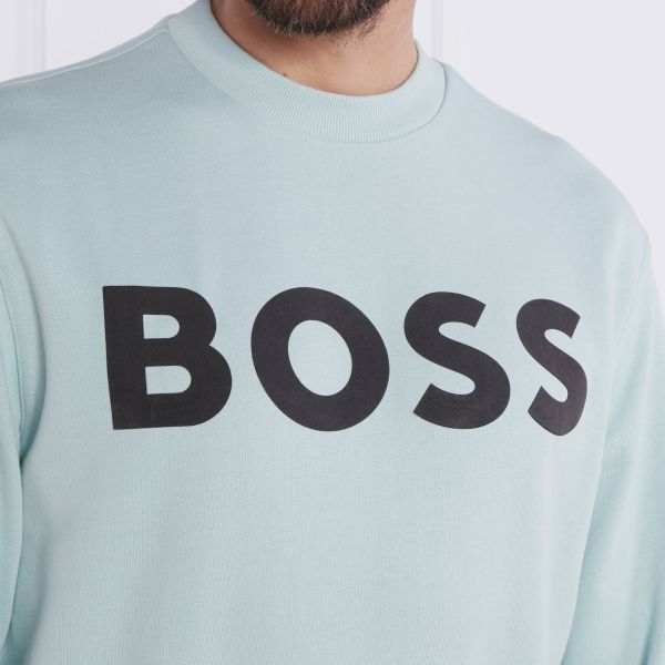 Boss WeBasic Sweater Turquoise