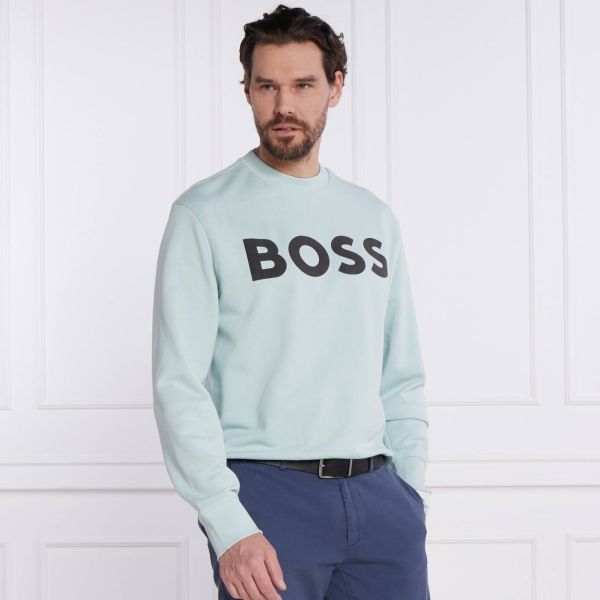 Boss WeBasic Sweater Turquoise