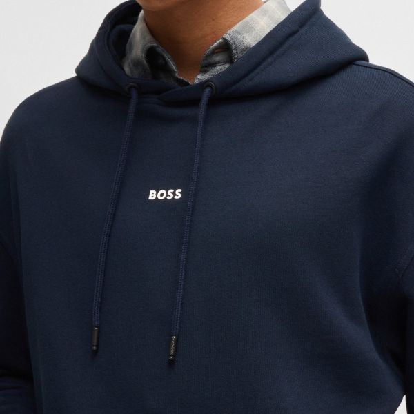 Boss WeSmall Hoodie Navy