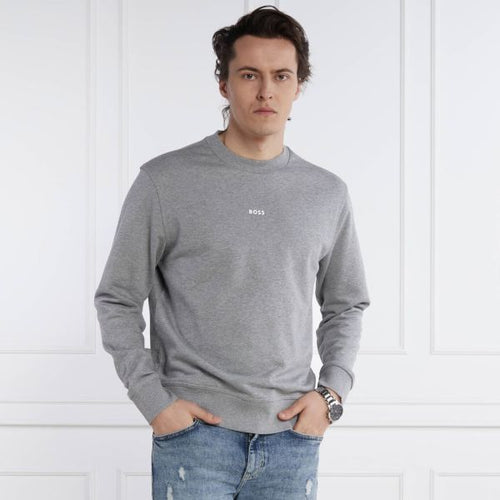 Boss WeSmall Sweater Grijs