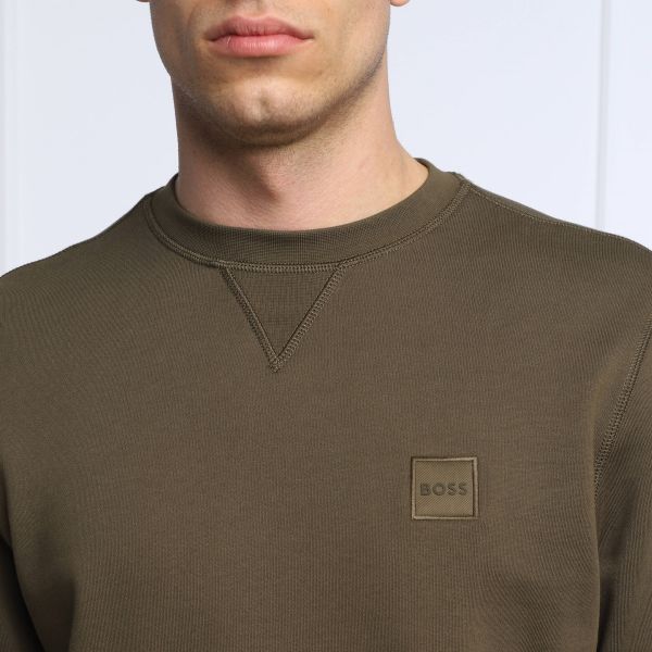 Boss Westart Sweater Donker Groen
