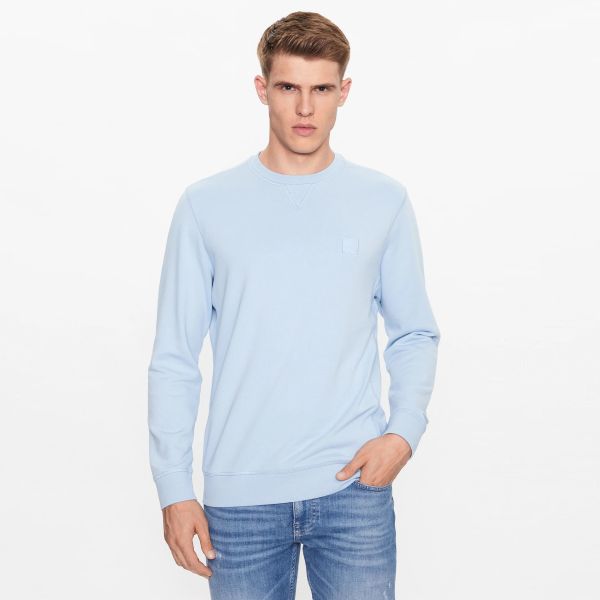 Boss Westart Sweater Licht Blauw