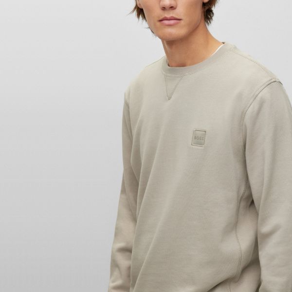Boss Westart Sweater Licht Grijs