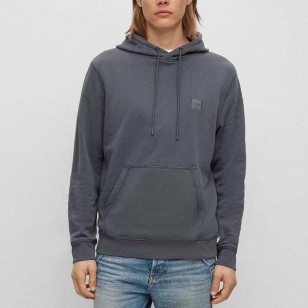 Boss Wetalk Hoodie Antraciet