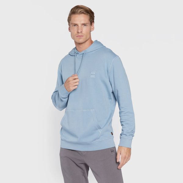 Boss Wetalk Hoodie Blauw