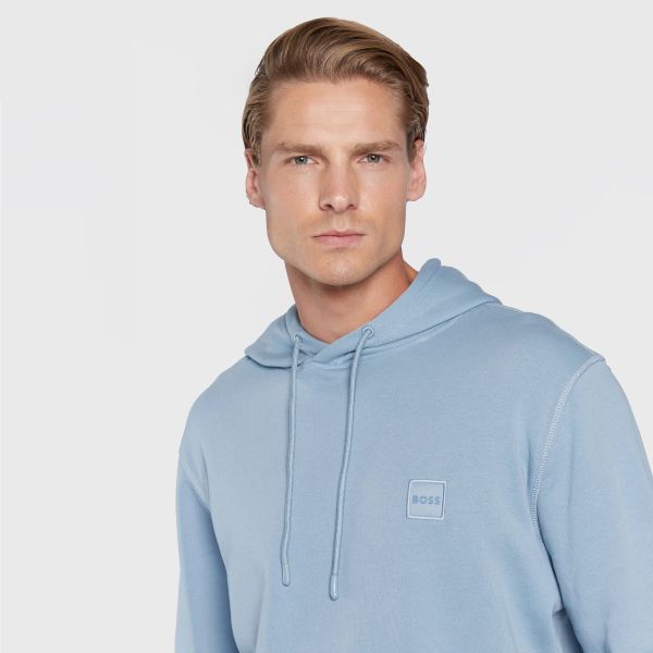 Boss Wetalk Hoodie Blauw