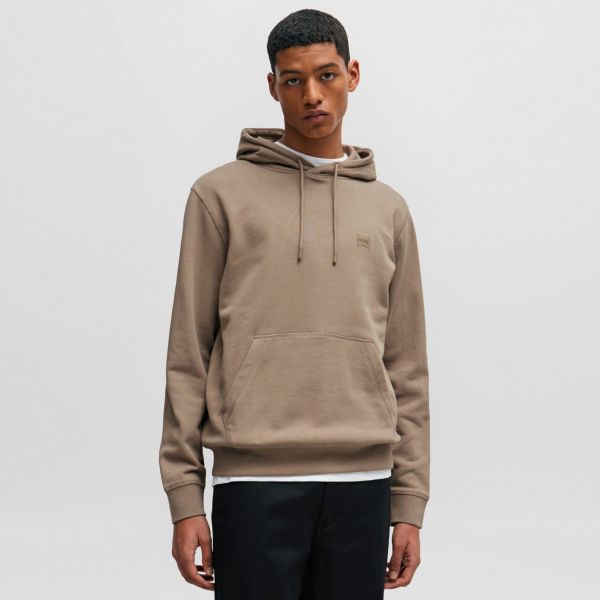 Boss Wetalk Hoodie Bruin