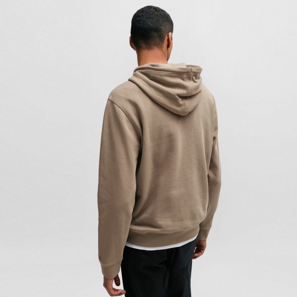 Boss Wetalk Hoodie Bruin