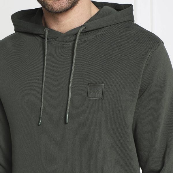 Boss Wetalk Hoodie Donker Groen