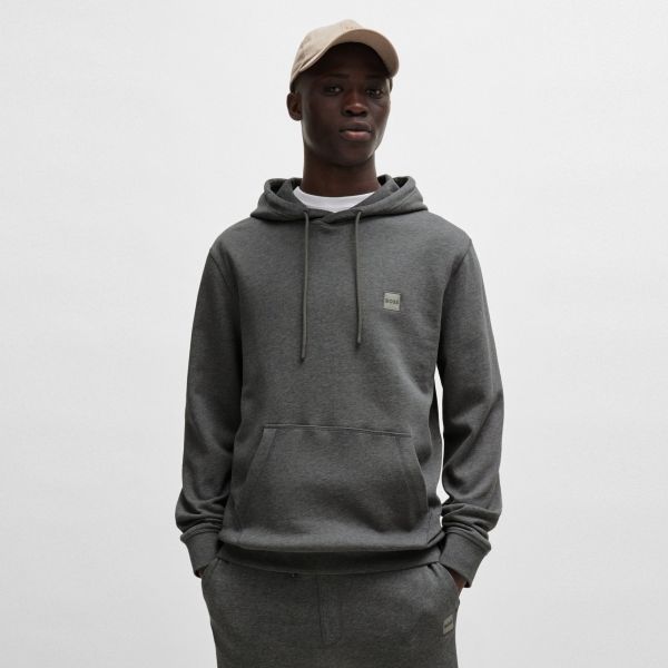 Boss Wetalk Hoodie Grijs