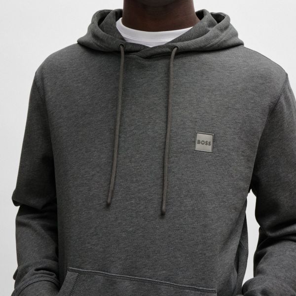 Boss Wetalk Hoodie Grijs
