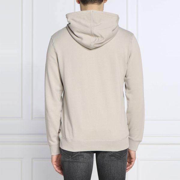 Boss Wetalk Hoodie Licht Grijs
