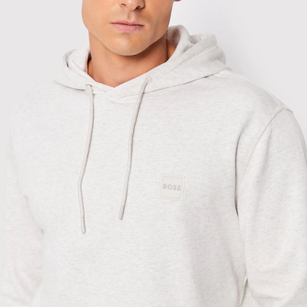Boss Wetalk Hoodie Off White