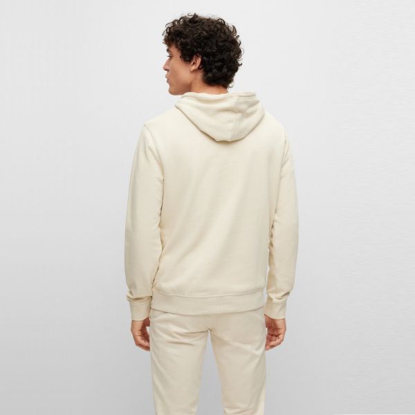 Boss Wetalk Hoodie Off White