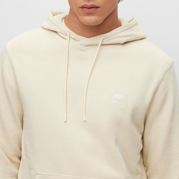 Boss Wetalk Hoodie Off White