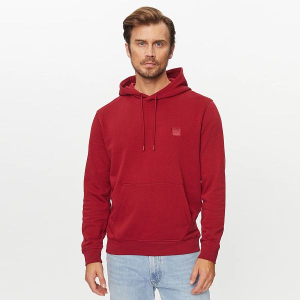 Boss Wetalk Hoodie Rood