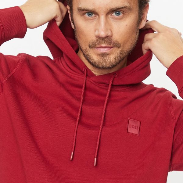Boss Wetalk Hoodie Rood