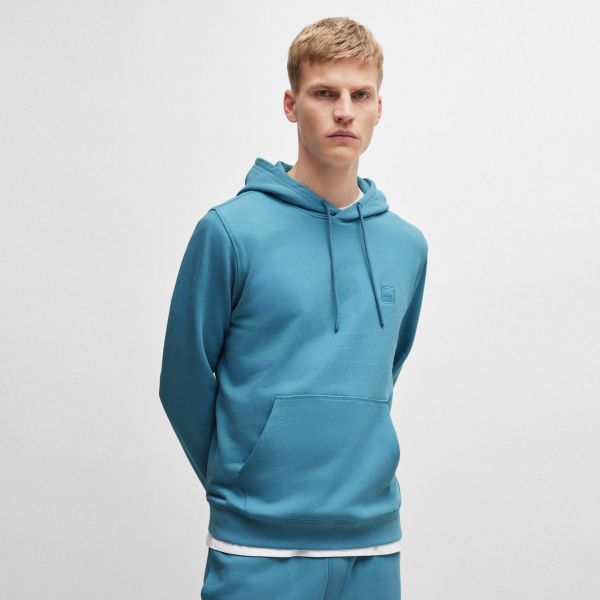 Boss Wetalk Hoodie Royal Blauw