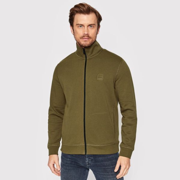 Boss Zestart Vest Donker Groen