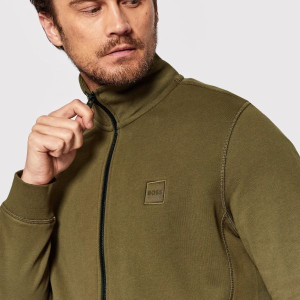 Boss Zestart Vest Donker Groen