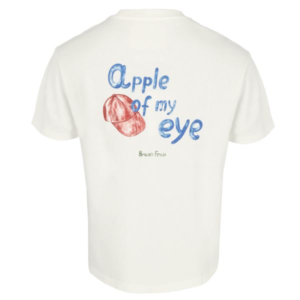 Bram’s Fruit Apple Of My Eye T-shirt Wit