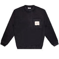 Bram’s Fruit Chest Pocket Sweater Antraciet