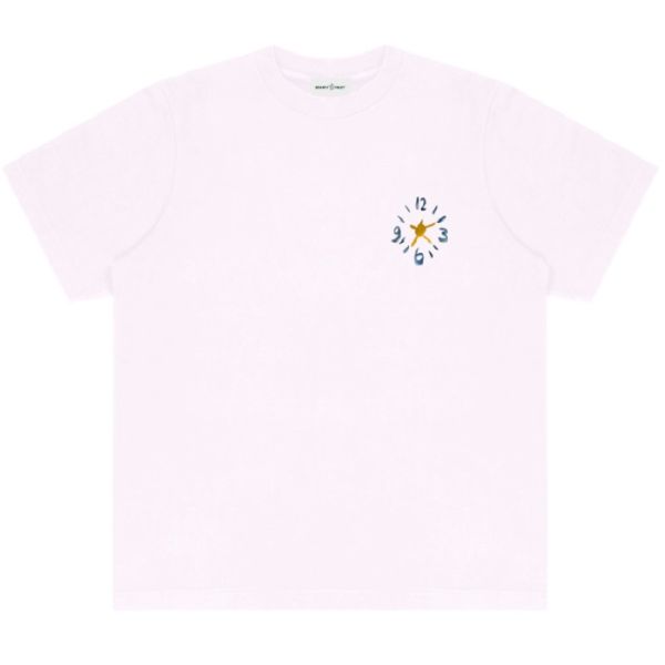 Bram’s Fruit Clock T-shirt Roze