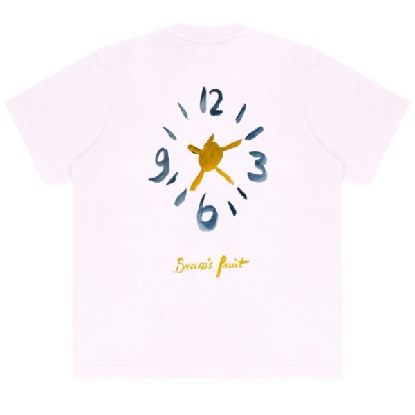 Bram’s Fruit Clock T-shirt Roze