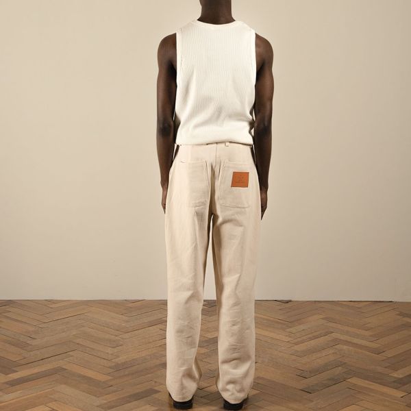 Bram's Fruit Core Twill Broek Beige
