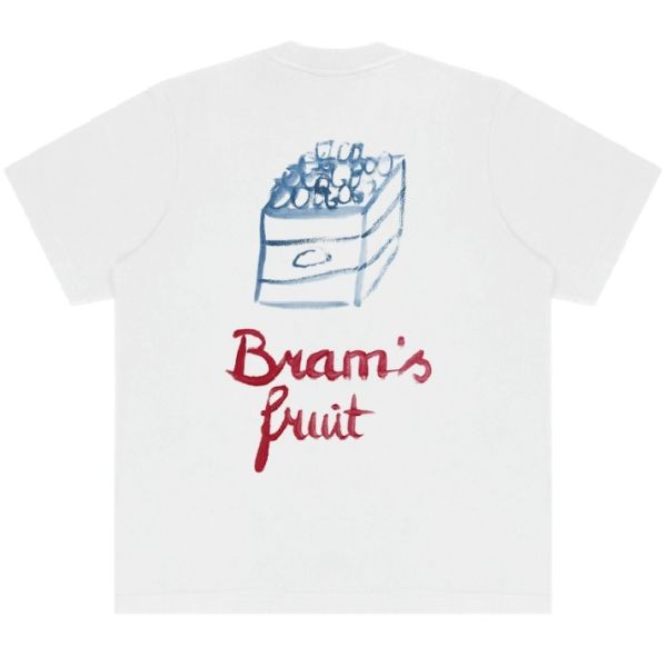 Bram’s Fruit Crate T-shirt Wit