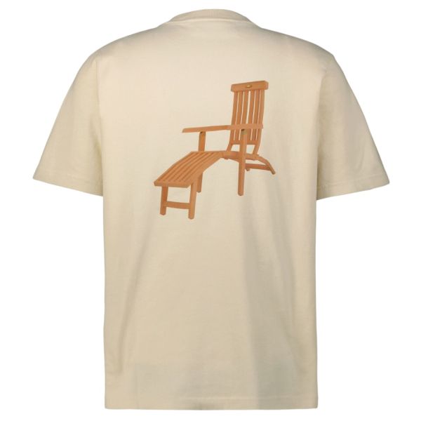 Bram's Fruit Deck Chair T-shirt Beige