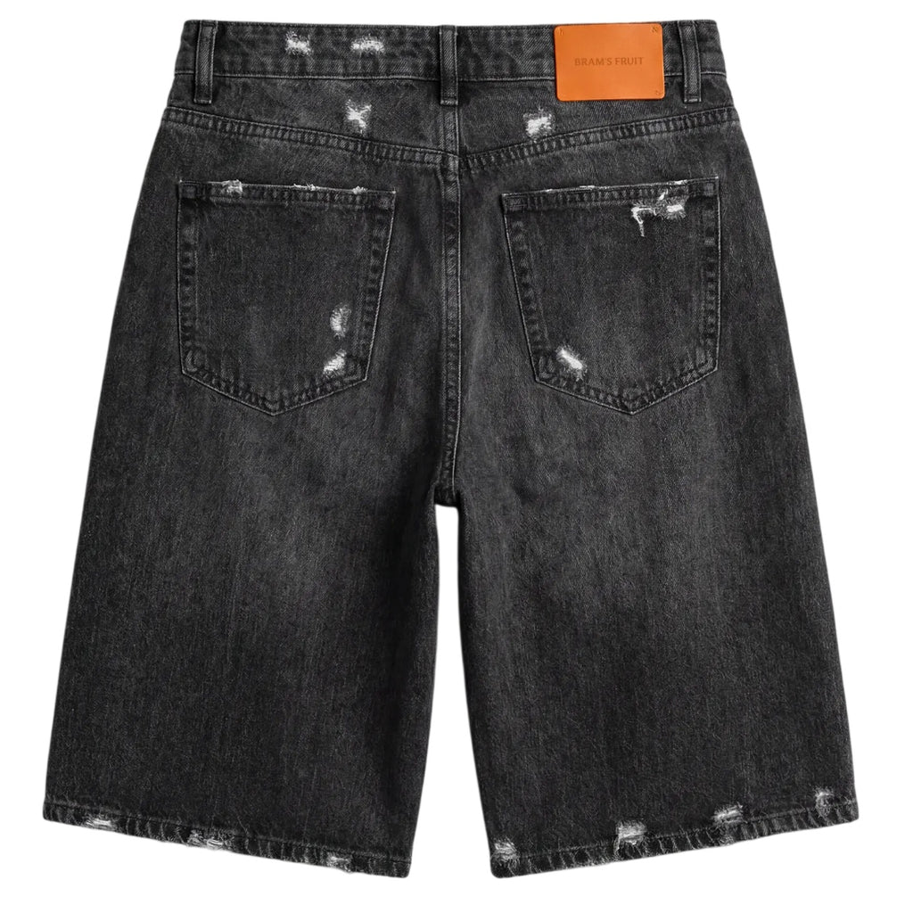 Bram’s Fruit Denim Korte Broek Zwart