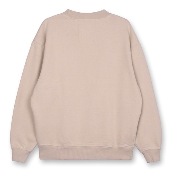 Bram's Fruit Distressed Je Voudrais Sweater Beige