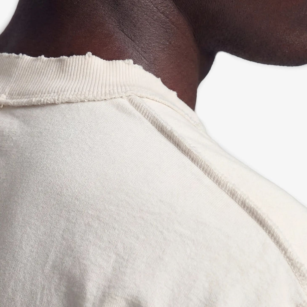Bram’s Fruit Distressed Leaf Longsleeve T-shirt Off White