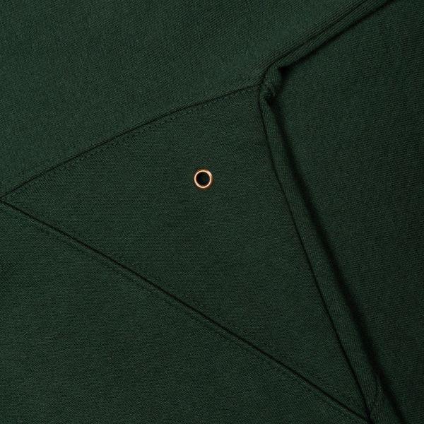 Bram’s Fruit Eyelet Hoodie Donker Groen