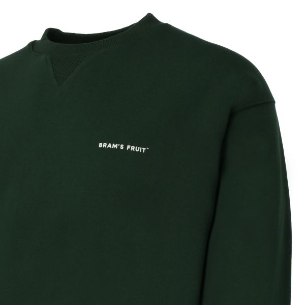Bram's Fruit Eyelet Sweater Donker Groen