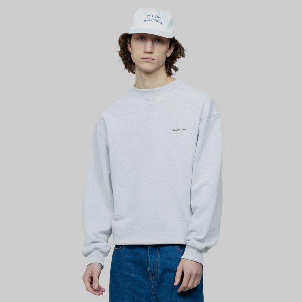 Bram's Fruit Eyelet Sweater Grijs