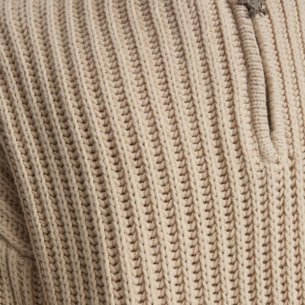 Bram's Fruit Fisherman Knit Sweater Beige