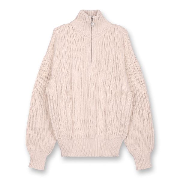 Bram's Fruit Fisherman Knit Sweater Beige