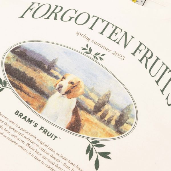 Bram's Fruit Forgotten Fruits Beagle T-shirt Wit