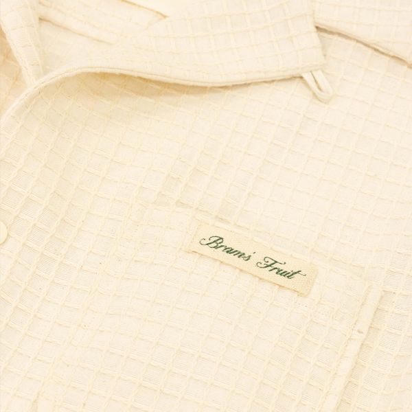 Bram's Fruit Fruit Fabric Overhemd Off White