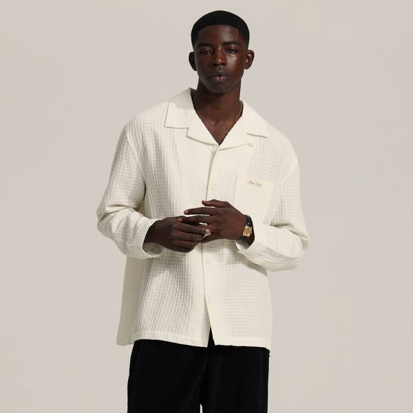 Bram's Fruit Fruit Fabric Overshirt Wit