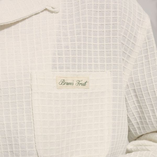 Bram's Fruit Fruit Fabric Overshirt Wit