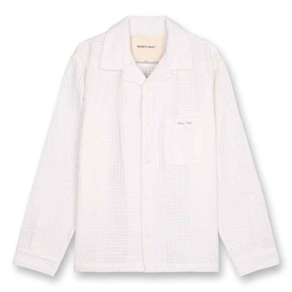 Bram's Fruit Fruit Fabric Overshirt Wit