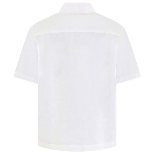 Bram's Fruit Garden Hose Linen Overhemd Wit
