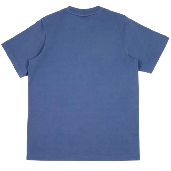Bram's Fruit Garden Hose Chain Stitch T-shirt Blauw