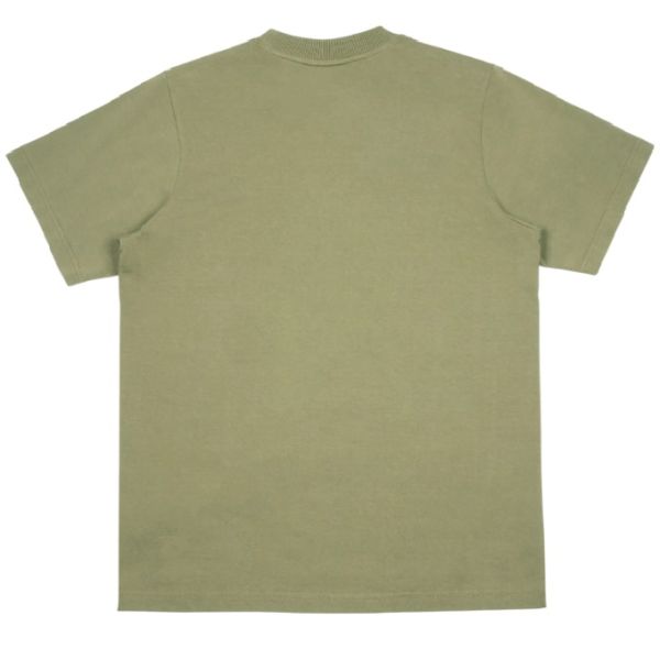 Bram's Fruit Garden Hose Chain Stitch T-shirt Licht Groen